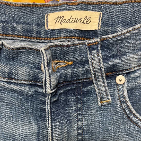 Madewell High Rise Kick Out Light Wash Jeans Size 29 - Picture 8 of 11
